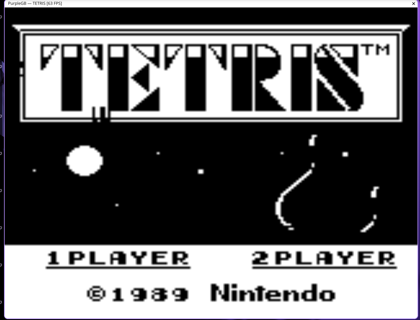 Title screen with wrong colors